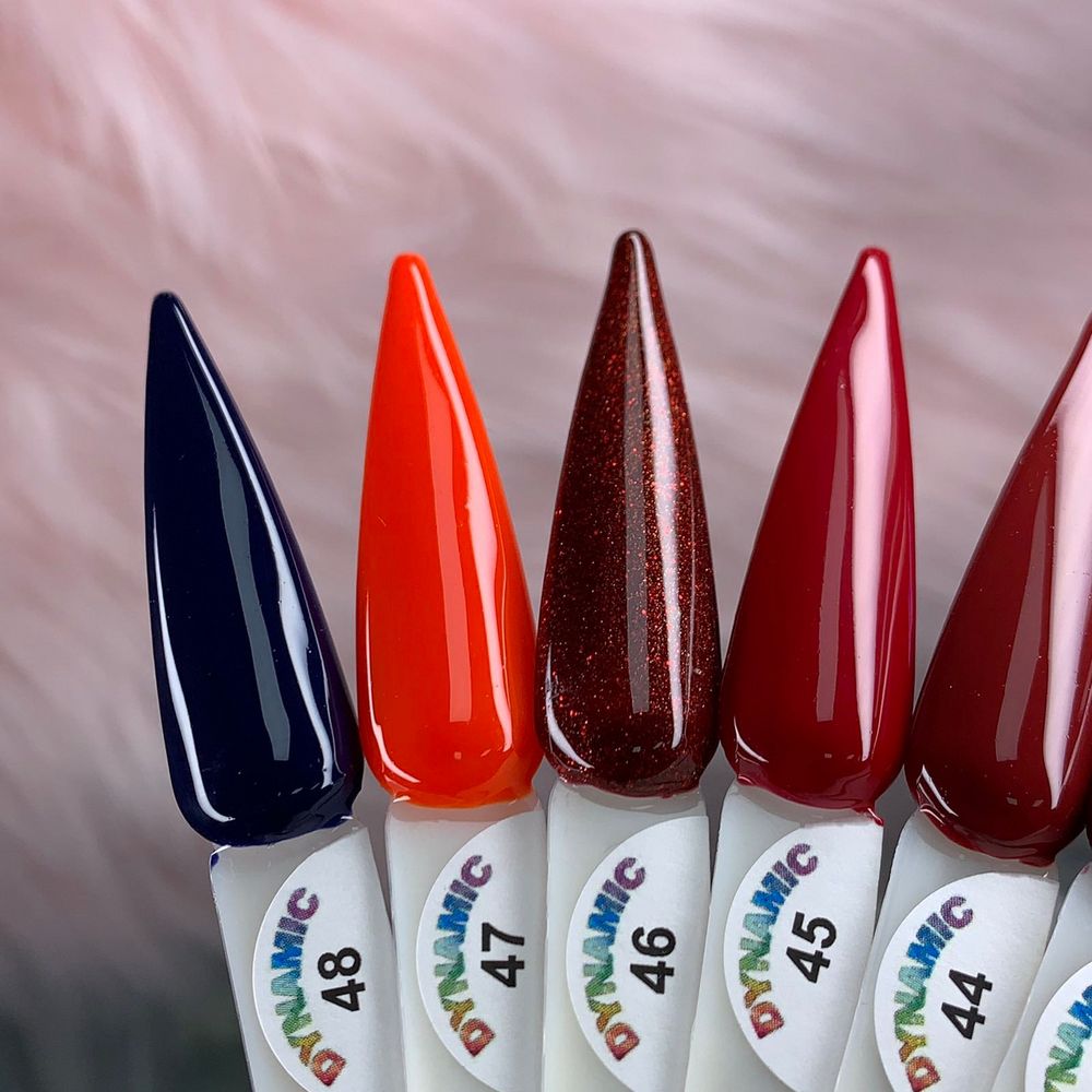 set of gel polish bottles - 8
