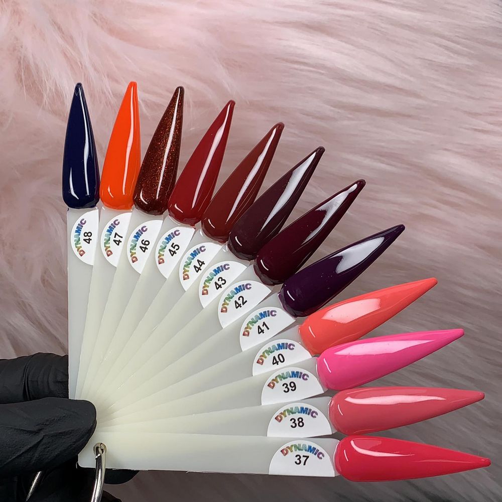set of gel polish bottles - 9