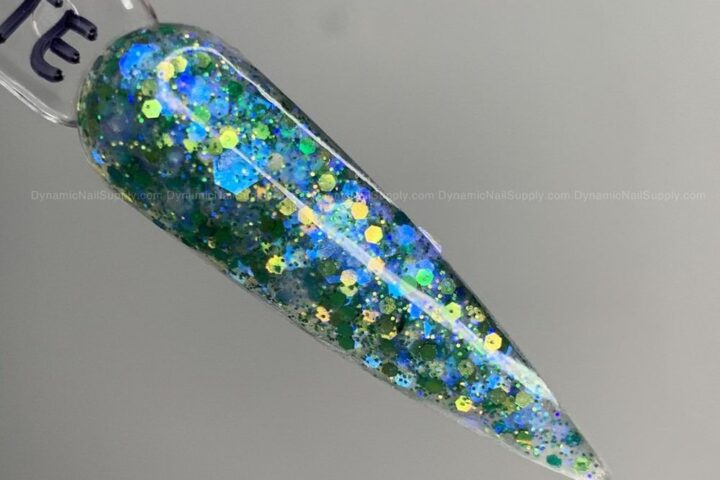 Salon Workflow with Amazonite Acrylic Glitter Powder